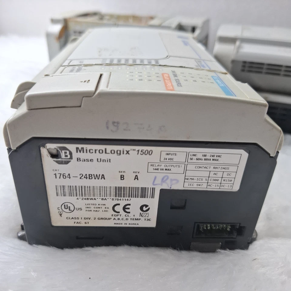 FOR PARTS LOT OF 3PCS ALLEN BRADLEY MICROLOGIX 1500 1764-24BWA